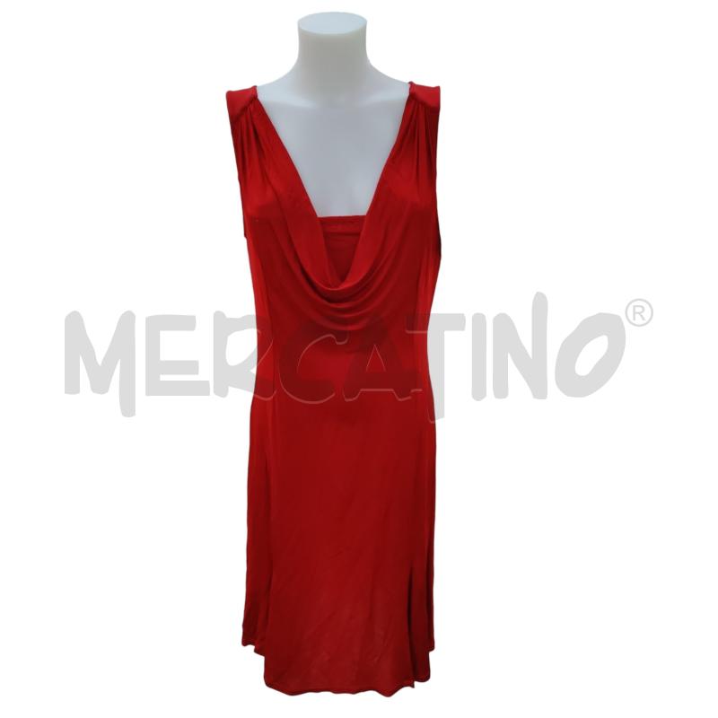 VESTITO DONNA OLTRE COLORE ROSSO  | Mercatino dell'Usato Leini' 1