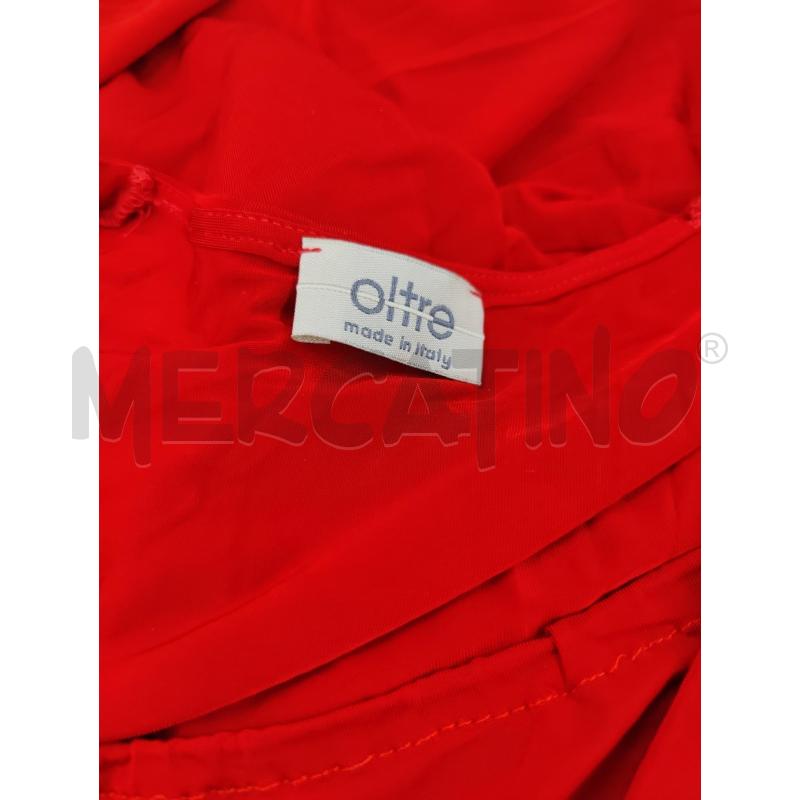 VESTITO DONNA OLTRE COLORE ROSSO  | Mercatino dell'Usato Leini' 2