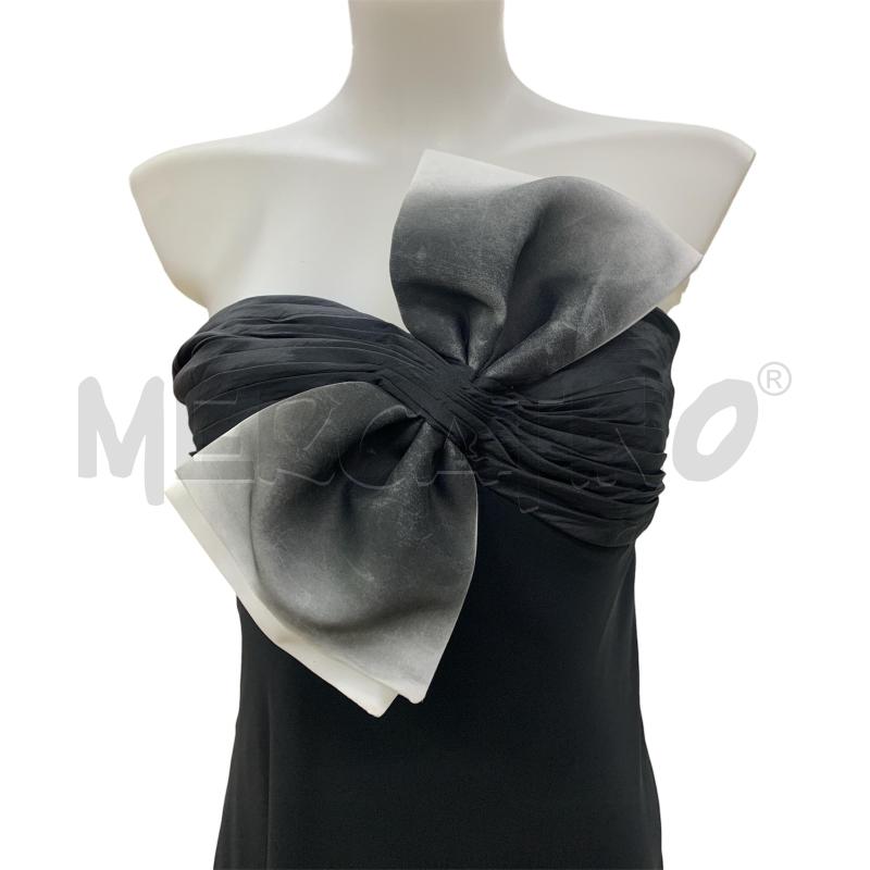 VESTITO DONNA PASSION NERO LUNGO  | Mercatino dell'Usato Leini' 1