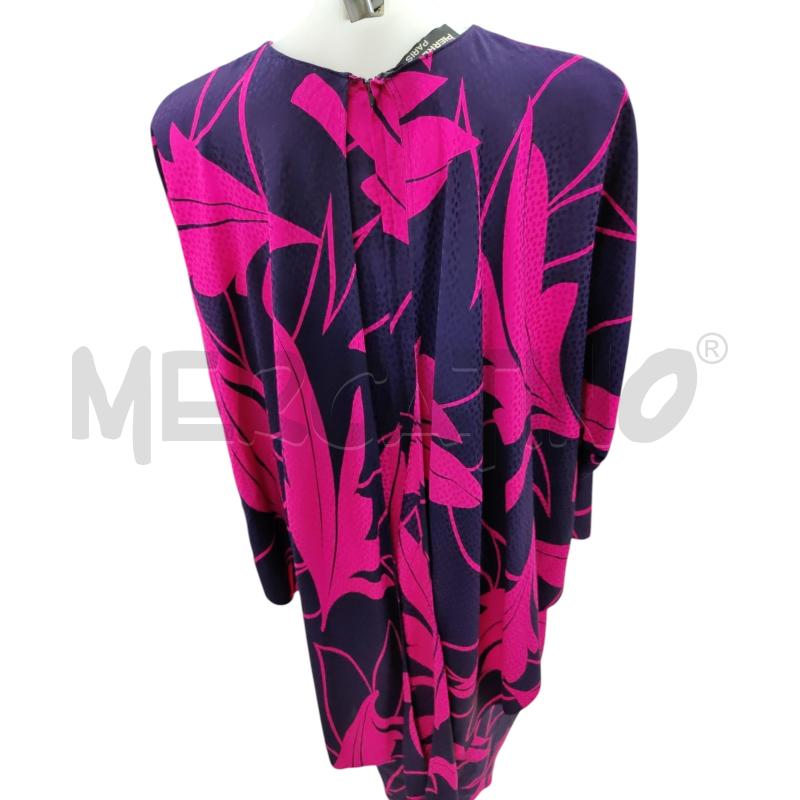 VESTITO DONNA PIERRE CARDIN FANTASIA VIOLA FUXIA | Mercatino dell'Usato Leini' 2