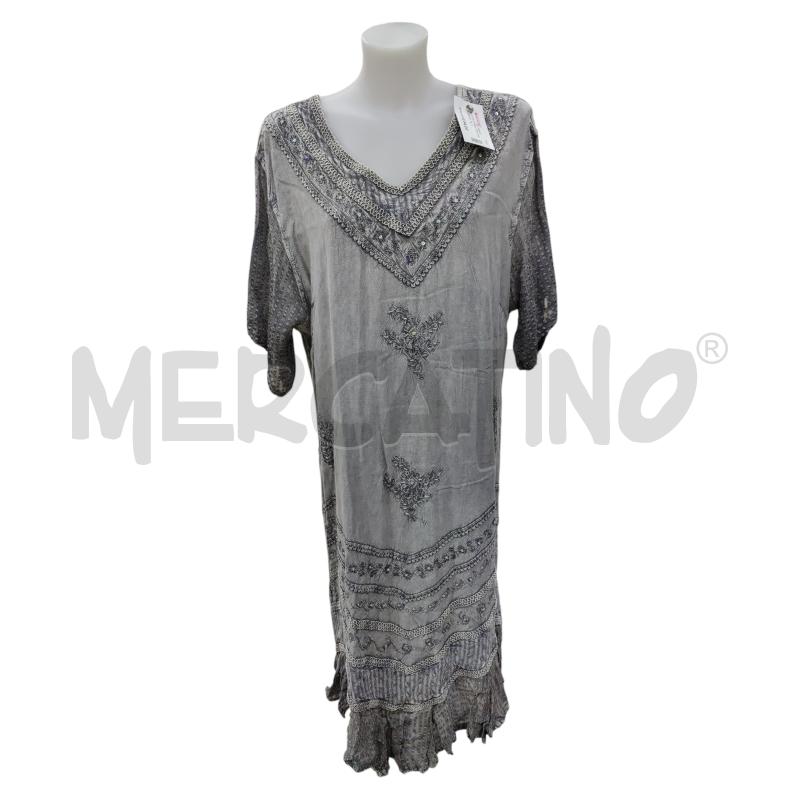 VESTITO DONNA POSITANO GRIGIO | Mercatino dell'Usato Leini' 1