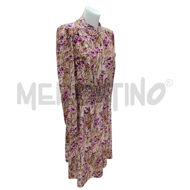 VESTITO DONNA PRADA FANTASIA FLOREALE 100% SETA | Mercatino dell'Usato Leini' 3