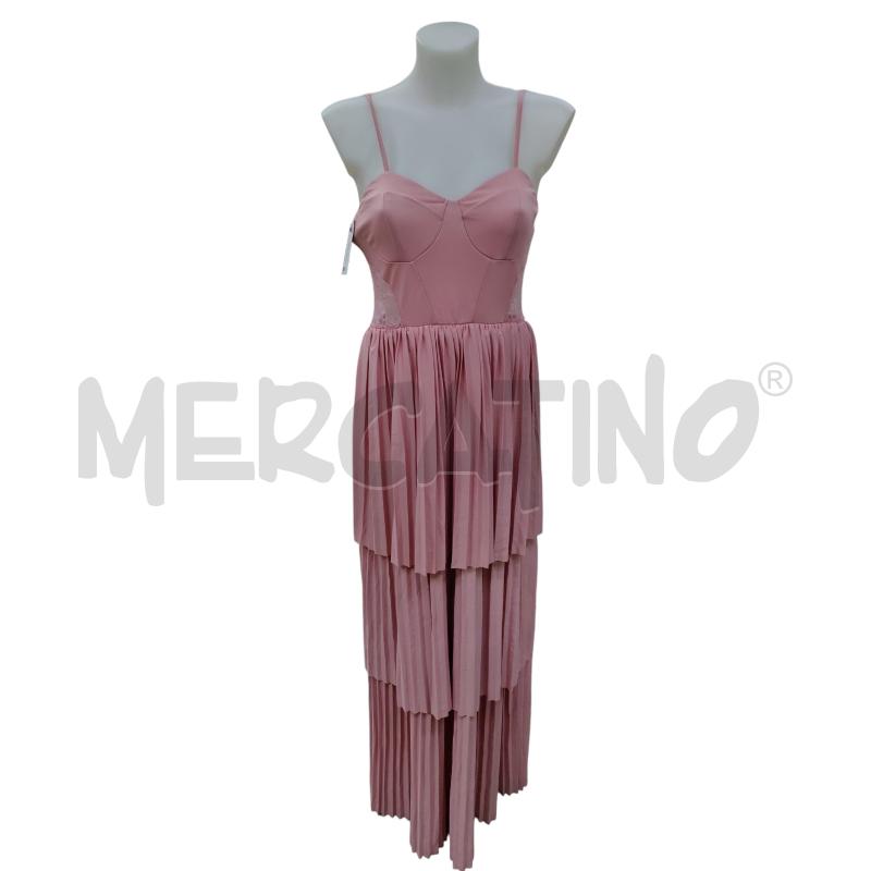 VESTITO DONNA ROSA ASOS A BALZE | Mercatino dell'Usato Leini' 1