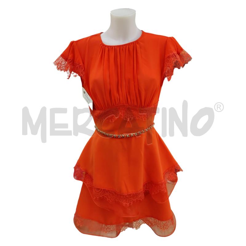 VESTITO DONNA ROSSO ELISABETTA FRANCHI | Mercatino dell'Usato Leini' 1