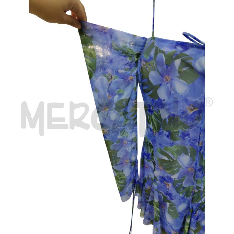 VESTITO DONNA ZARA LILLA FANTASIA  | Mercatino dell'Usato Leini' 2