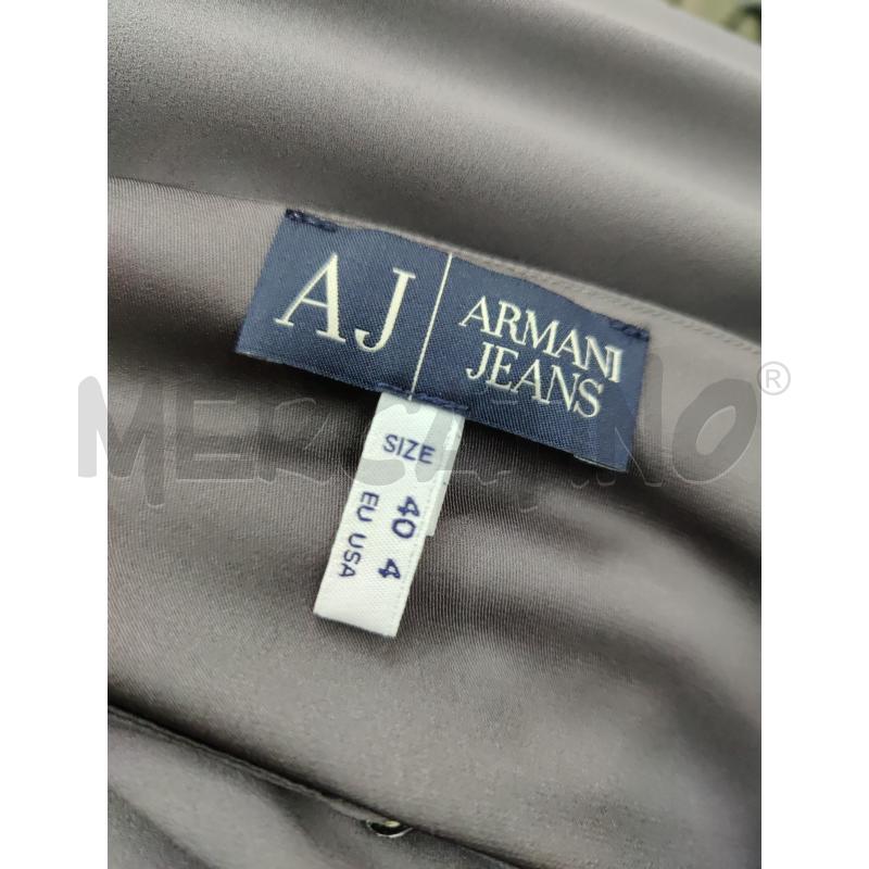 VESTITO DONNA  ARMANI JEANS GRIGIO  | Mercatino dell'Usato Leini' 2