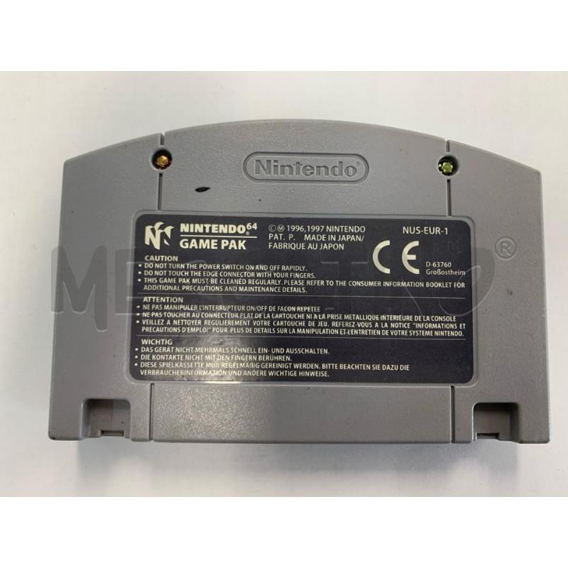 VIDEOGIOCO NINTENDO 64 SUPER MARIO 64 GAME  | Mercatino dell'Usato Leini' 2