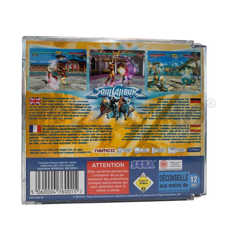 VIDEO GIOCO DREAMCAST SOUL CALIBUK | Mercatino dell'Usato Leini' 2