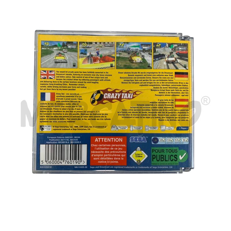 VIDEO GIOCO DREAMCAST  CRAZY TAXI | Mercatino dell'Usato Leini' 2