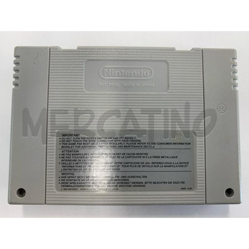 VIDEO GIOCO SUPER NINTENDO SUPERSTAR SOCCER | Mercatino dell'Usato Leini' 2
