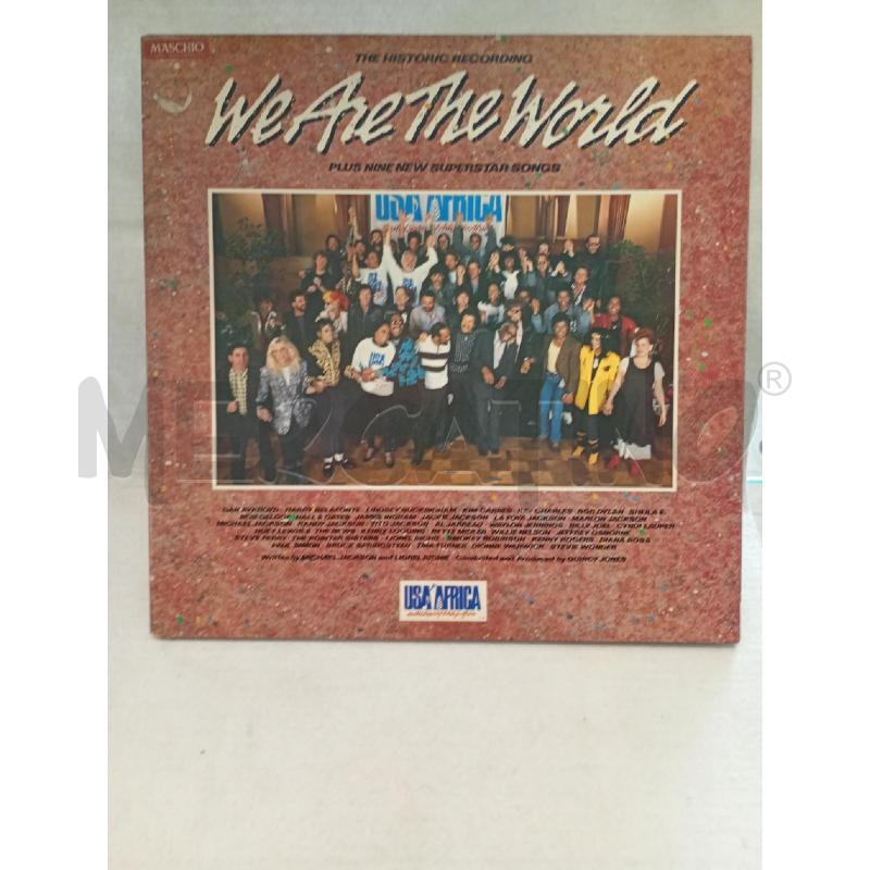 VINILE 33 GIRI WE ARE THE WORLD | Mercatino dell'Usato Leini' 1