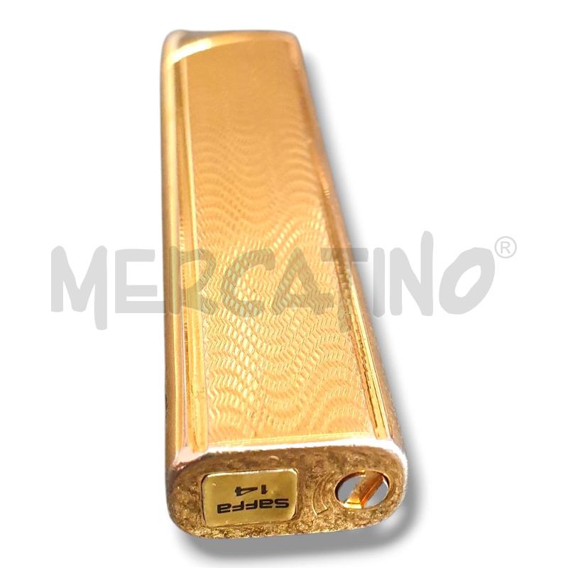 ACCENDINO SAFFA 14 DORATO | Mercatino dell'Usato Osasco 3