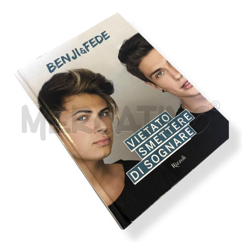 BENJI E FEDE AUTOGRAFATO VIETATO SMETTERE DI SOGNARE | Mercatino dell'Usato Osasco 3