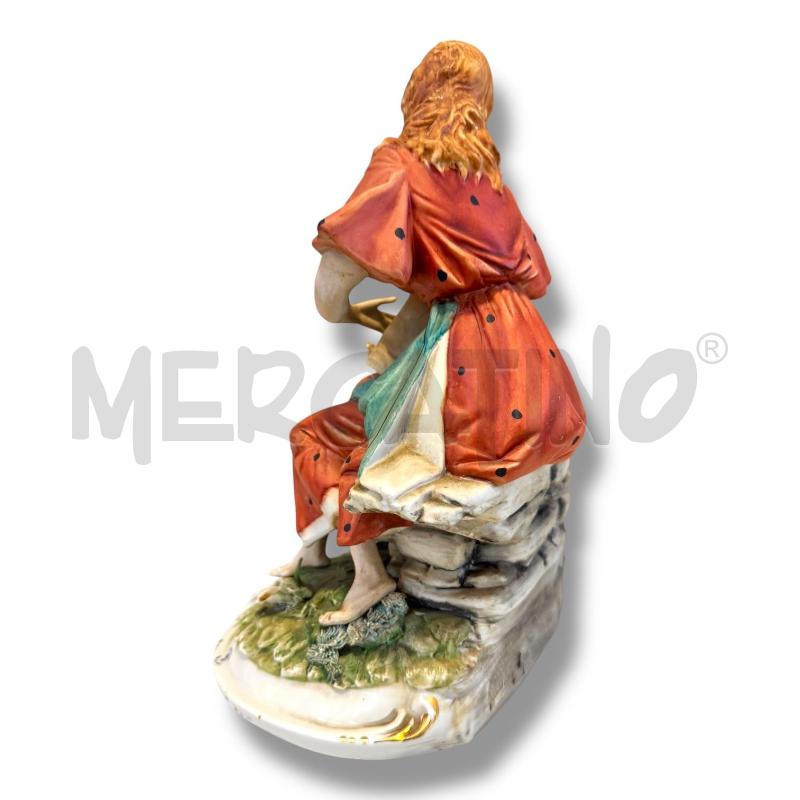 CAPODIMONTE DONZELLA CON FIORI | Mercatino dell'Usato Osasco 3
