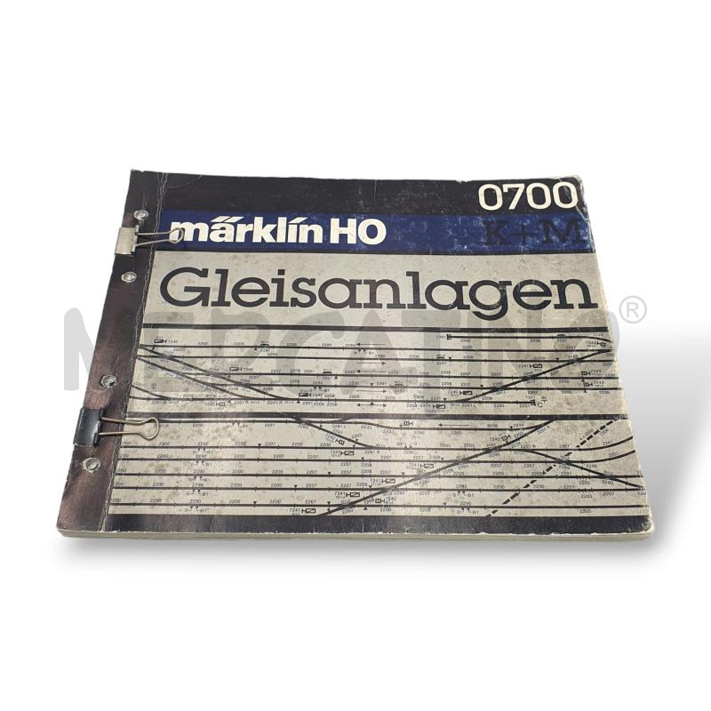 CATALOGO MARKLIN HO 0700 GLEISANLAGEN IN TEDESCO | Mercatino dell'Usato Osasco 1