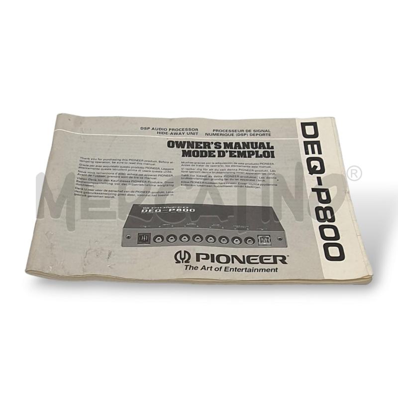EQUALIZZATORE AUDIO PIONEER DEQ-P800 | Mercatino dell'Usato Osasco 3