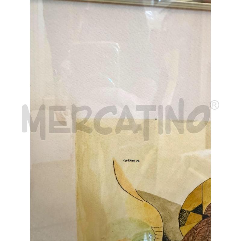 LITOGRAFIA CIFERRI 50X70 1 DI 20 COPIE | Mercatino dell'Usato Osasco 3