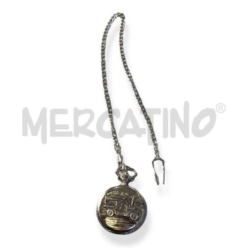 OROLOGIO DA TASCHINO CONSEUR ARGENTATO AUTOMOBILE | Mercatino dell'Usato Osasco 1