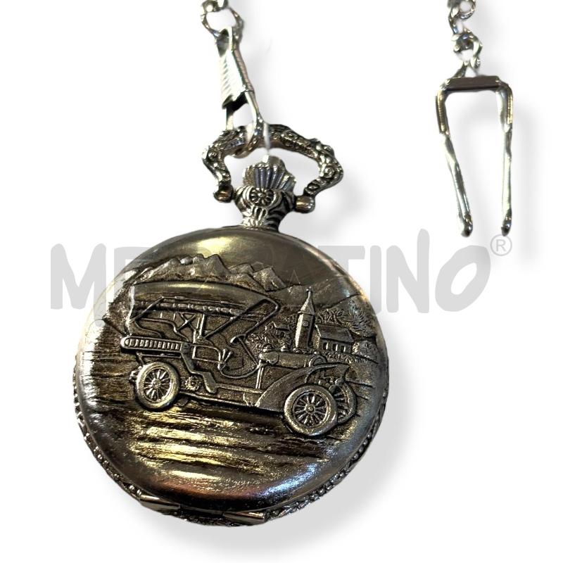 OROLOGIO DA TASCHINO CONSEUR ARGENTATO AUTOMOBILE | Mercatino dell'Usato Osasco 2