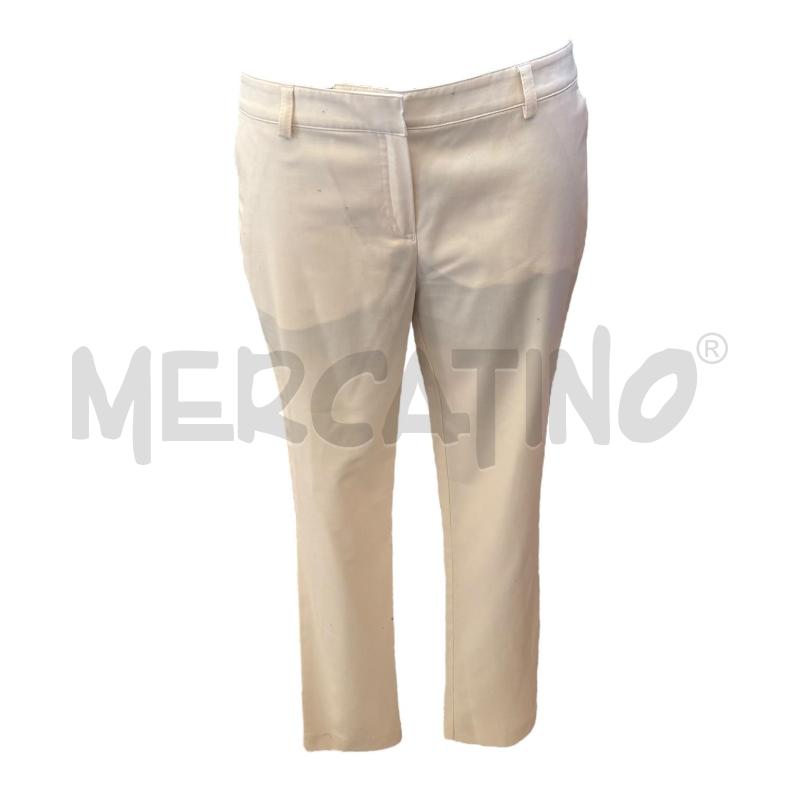 PANTALONE DONNA KARL LAGERFIELD PANNA | Mercatino dell'Usato Osasco 1
