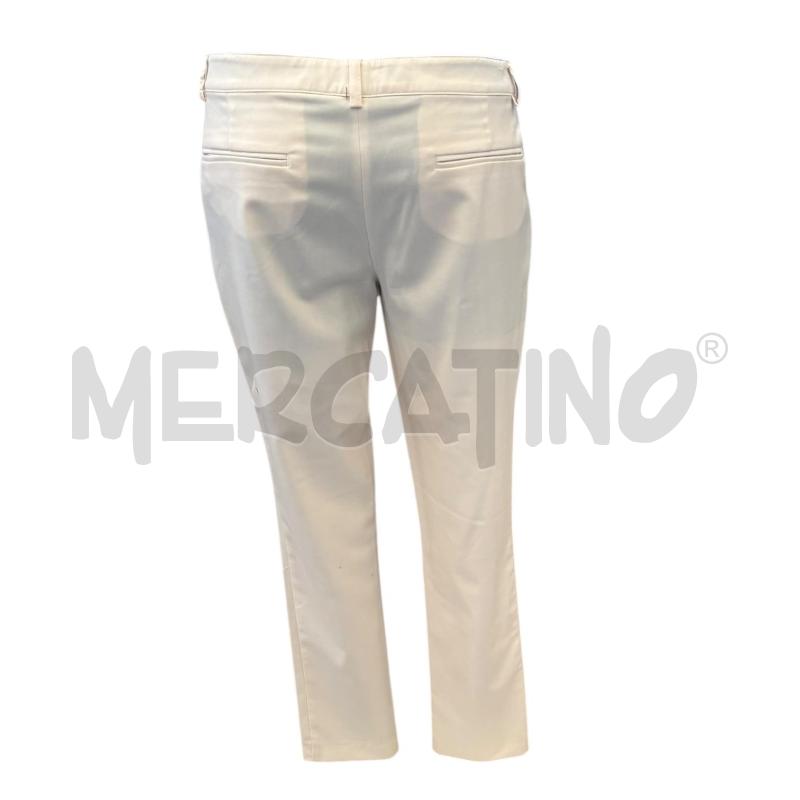 PANTALONE DONNA KARL LAGERFIELD PANNA | Mercatino dell'Usato Osasco 3