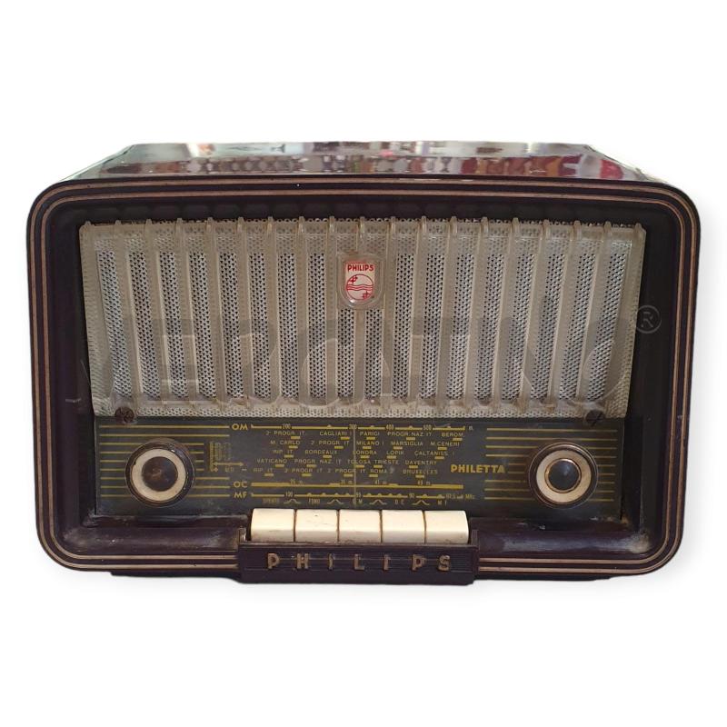 RADIO A VALVOLE PHILIPOS PHILETTA 1956/57 FUNZIONANTE | Mercatino dell'Usato Osasco 4