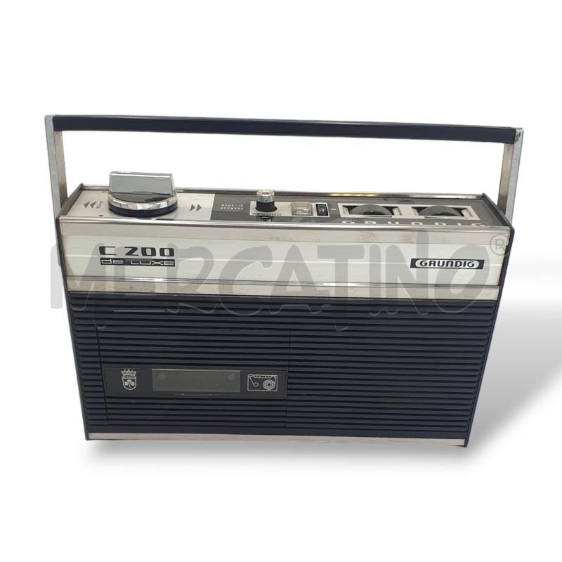 RADIO GRUNDIG C200 DE LUXE (NO FILO VISTA E PIACIUTA) 1969/1970 | Mercatino dell'Usato Osasco 3