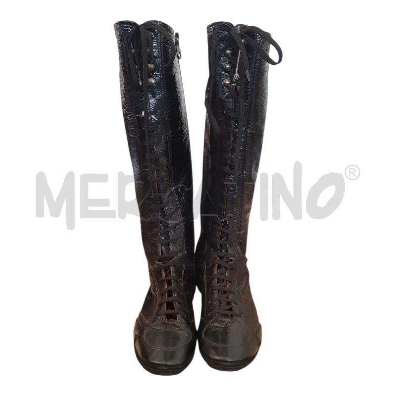 SCARPE DONNA BALLY VERNICE NERE STRINGHE | Mercatino dell'Usato Osasco 2