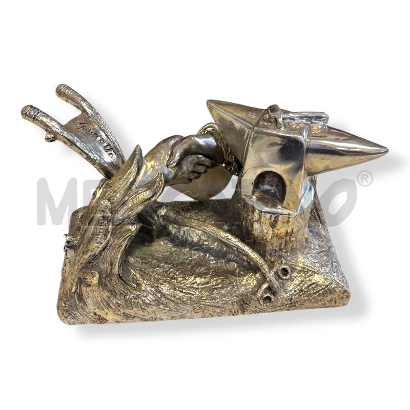 SCULTURA PLACCATA ARGENTO GHIDOTTI XX SEC | Mercatino dell'Usato Osasco 1