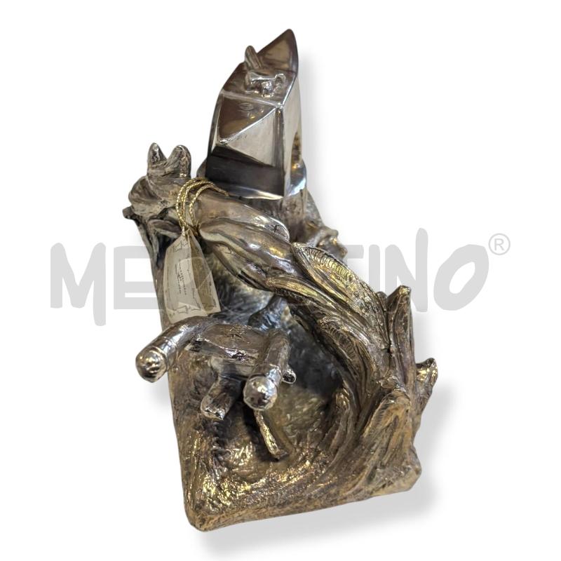 SCULTURA PLACCATA ARGENTO GHIDOTTI XX SEC | Mercatino dell'Usato Osasco 2