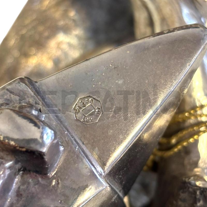 SCULTURA PLACCATA ARGENTO GHIDOTTI XX SEC | Mercatino dell'Usato Osasco 5