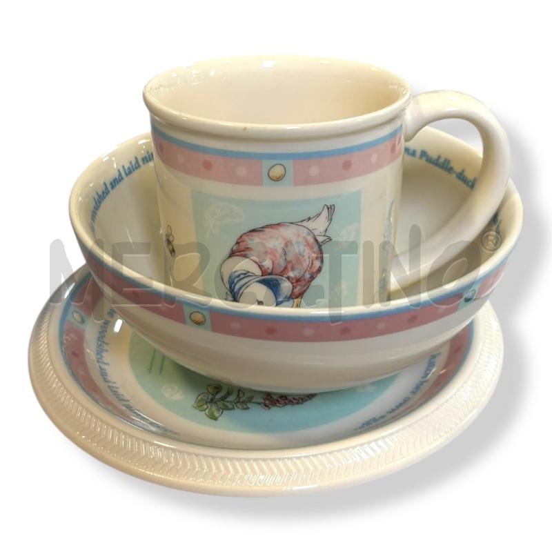 SERVIZIO WEGWOOD COMPOSTO DA PIATTO TAZZA E TAZZONE IDEA REGALO | Mercatino dell'Usato Osasco 1