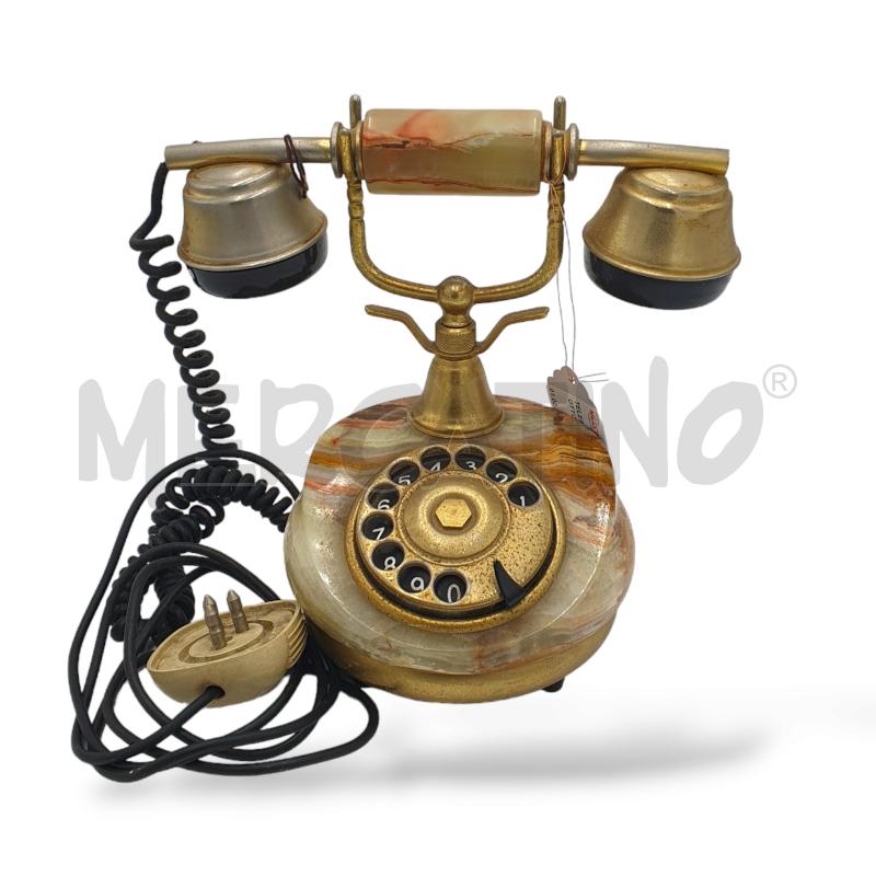 TELEFONO ANTICO ONICE OTTONE | Mercatino dell'Usato Osasco 1