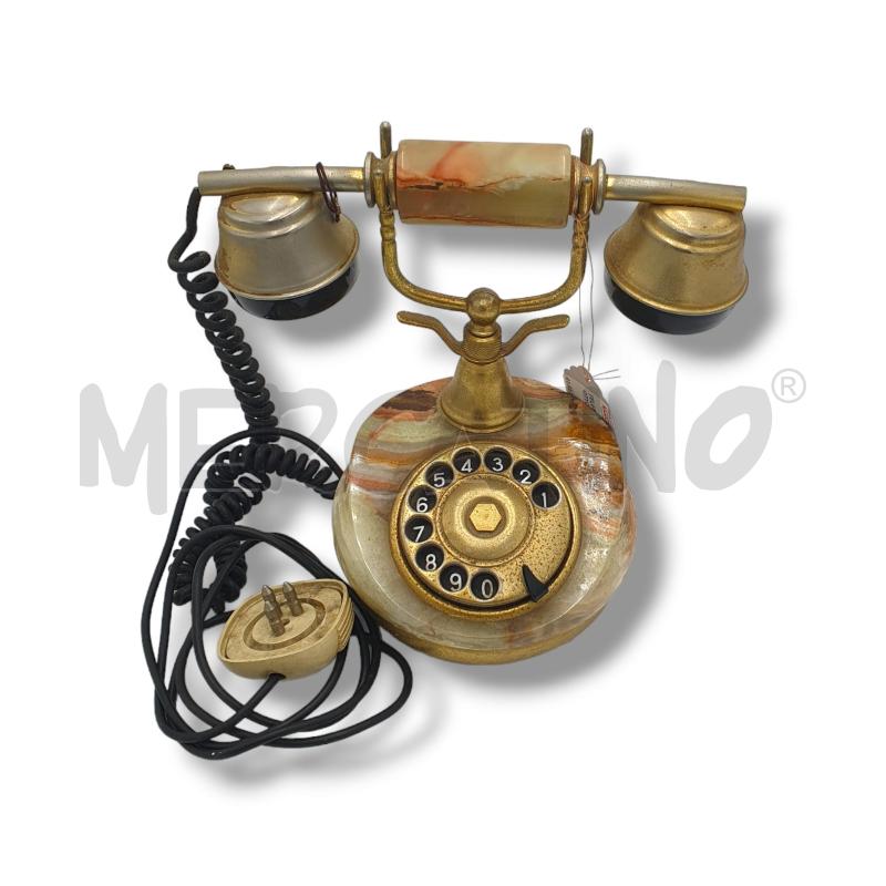 TELEFONO ANTICO ONICE OTTONE | Mercatino dell'Usato Osasco 3