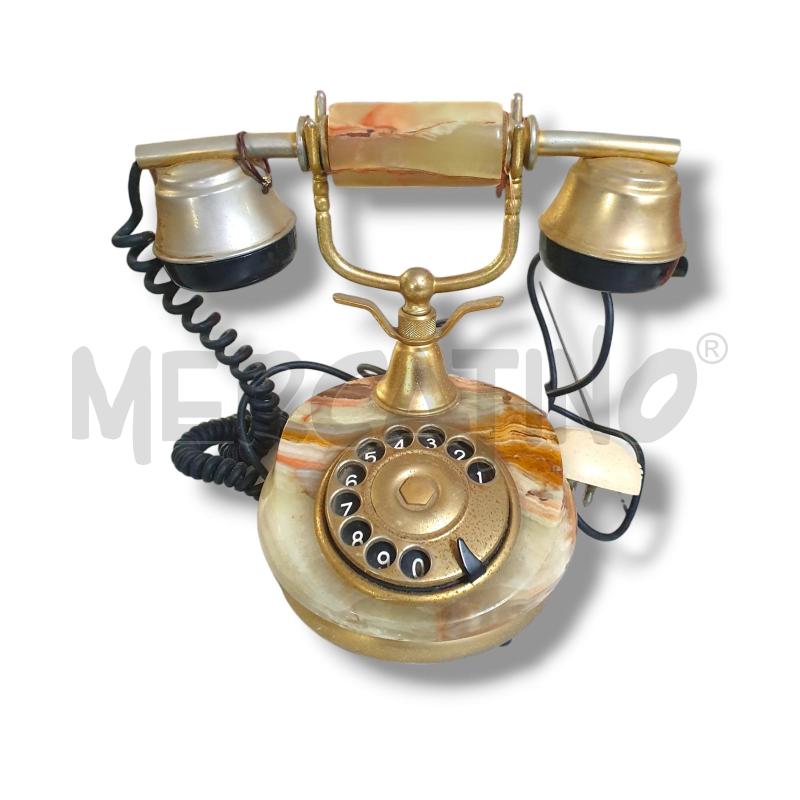 TELEFONO ANTICO ONICE OTTONE | Mercatino dell'Usato Osasco 5