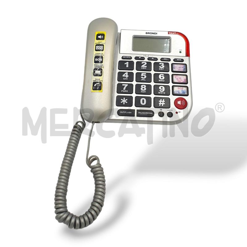 TELEFONO BRONDI BRAVO 50 LCD | Mercatino dell'Usato Osasco 1