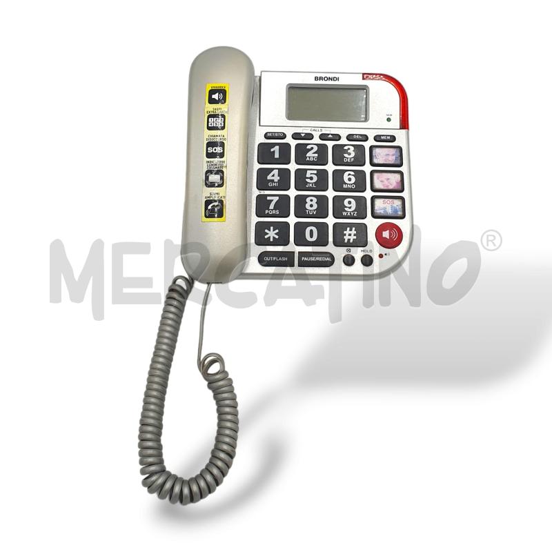 TELEFONO BRONDI BRAVO 50 LCD | Mercatino dell'Usato Osasco 3