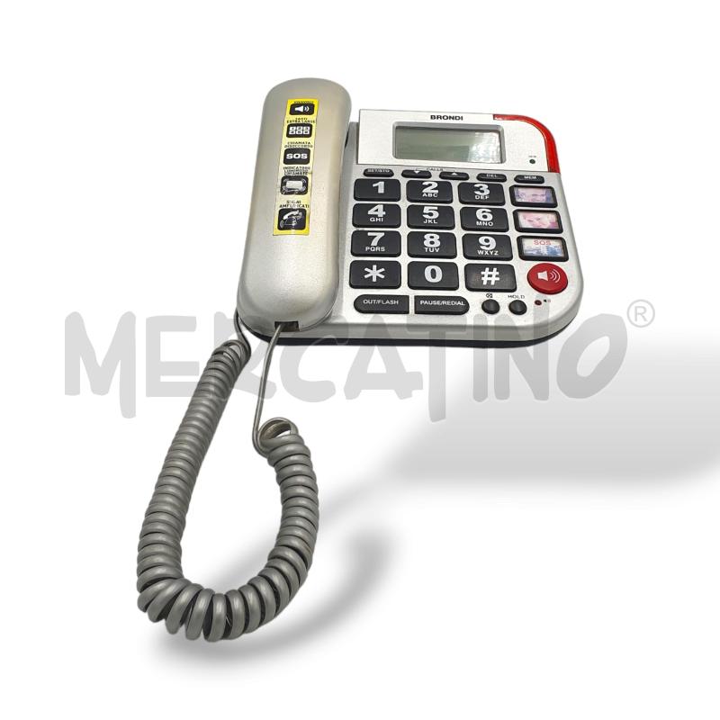 TELEFONO BRONDI BRAVO 50 LCD | Mercatino dell'Usato Osasco 4