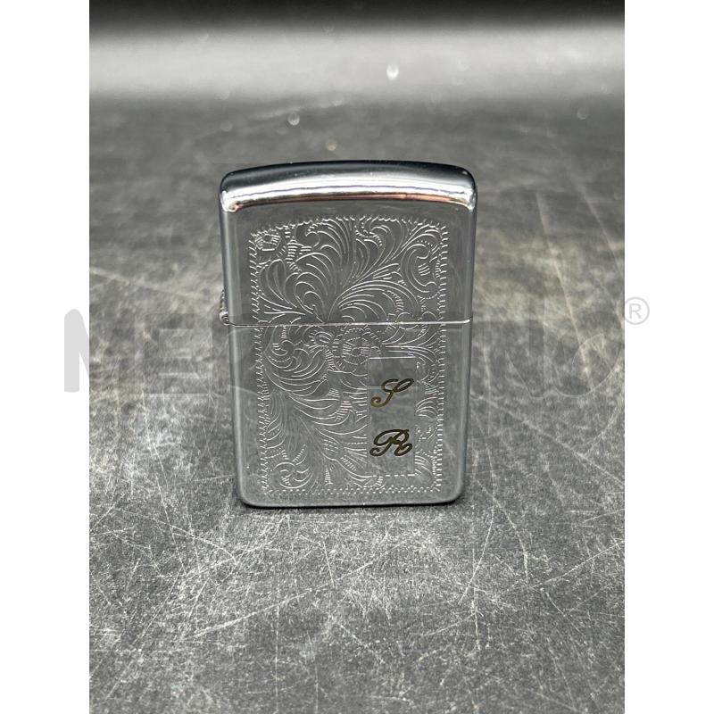 ACCENDINO DA COLLEZIONE ZIPPO DECORATO ACCIAIO | Mercatino dell'Usato Burolo 1