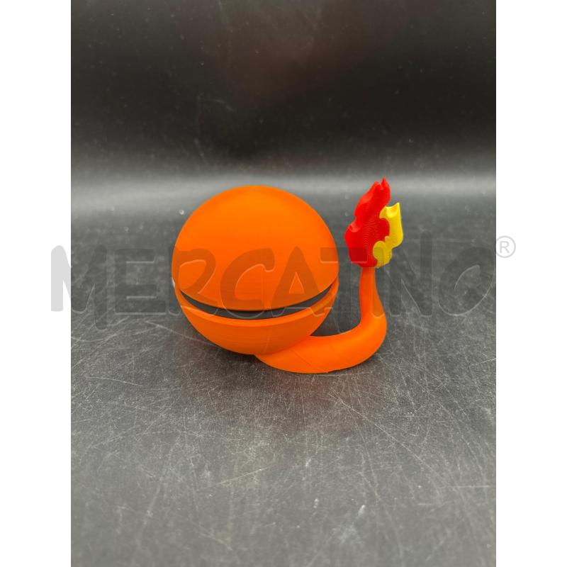 ACTION FIGURE POKEBALL CHARMANDER 3D | Mercatino dell'Usato Burolo 2