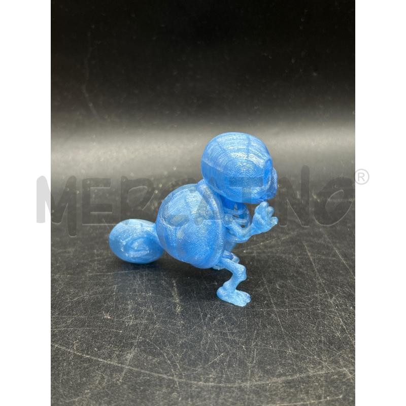 ACTION FIGURE SQUIRTLE SCHELETRO POKEMON 3D | Mercatino dell'Usato Burolo 2
