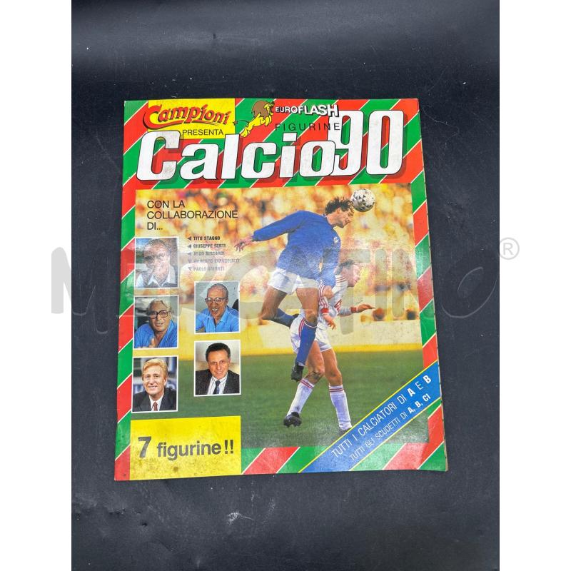 ALBUM FIGURINE CALCIATORI 1990 NON COMPLETO | Mercatino dell'Usato Burolo 1
