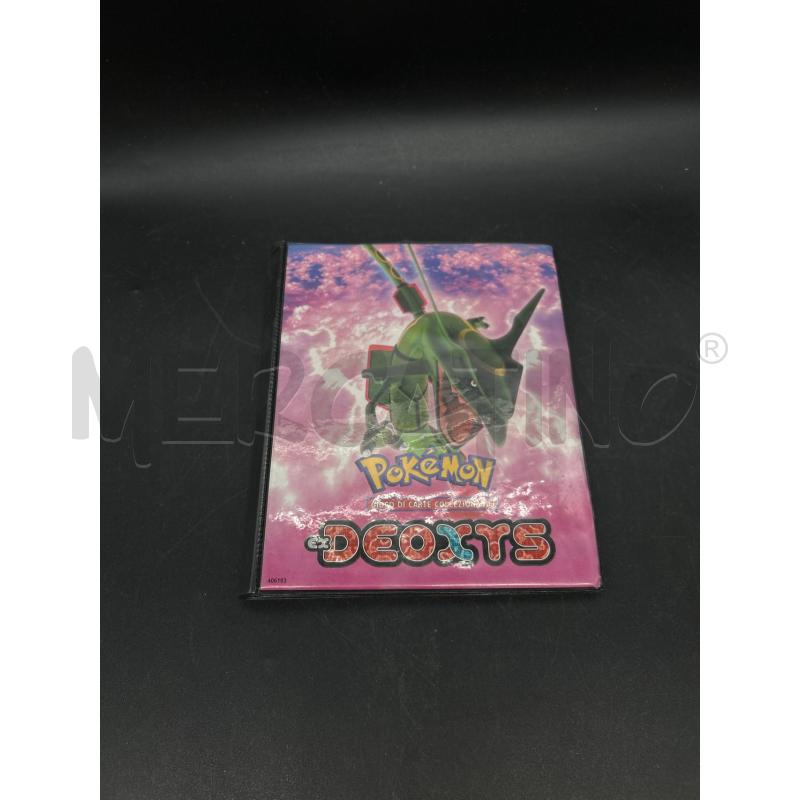ALBUM POKEMON EX DEOXYS RAYQUAZA DEOXYS | Mercatino dell'Usato Burolo 1