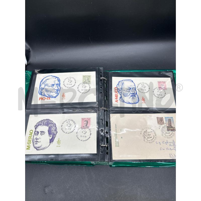 ALBUM + BUSTE PRIMO GIORNO PZ VARI | Mercatino dell'Usato Burolo 5