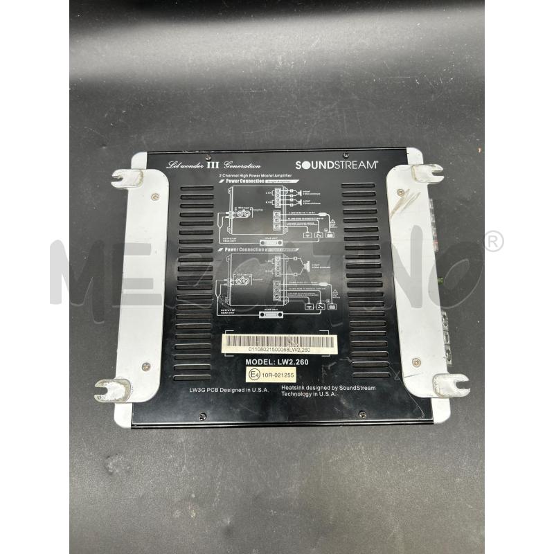 AMPLIFICATORE SOUONSREAM LW2.260 DA TESTARE | Mercatino dell'Usato Burolo 4
