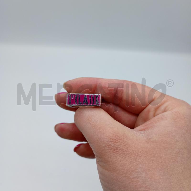 ANELLO ALVIERO MARTINI PRIMA CLASSE ACCIAIO QUADRATO | Mercatino dell'Usato Burolo 1