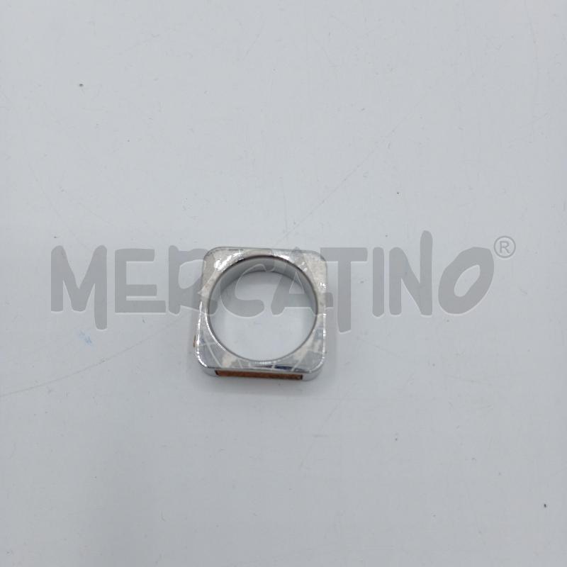 ANELLO ALVIERO MARTINI PRIMA CLASSE ACCIAIO QUADRATO | Mercatino dell'Usato Burolo 5