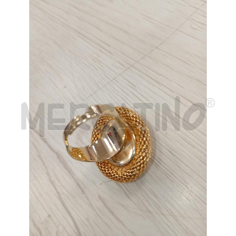 ANELLO DONNA REG. TONDO CAMEO DORATO  | Mercatino dell'Usato Burolo 3