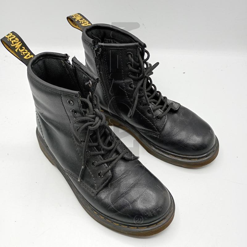 ANFIBI DTR. MARTENS NERO CUOIO | Mercatino dell'Usato Burolo 1