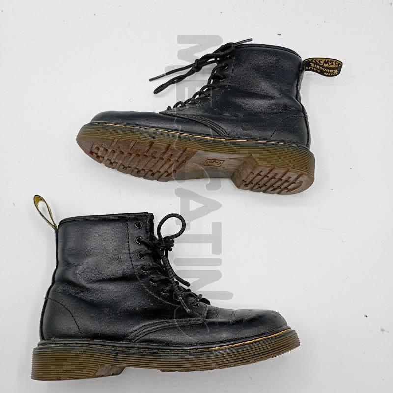 ANFIBI DTR. MARTENS NERO CUOIO | Mercatino dell'Usato Burolo 2